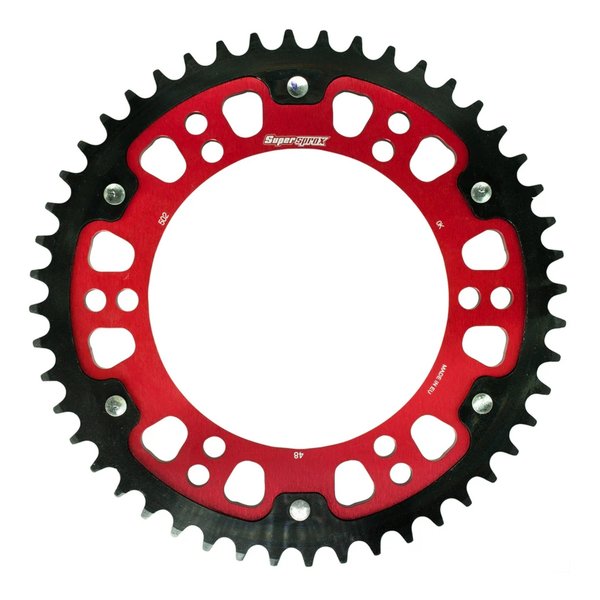 【10日は24時間限定クーポン配布】Supersprox スーパースプロックス SPX REAR STEALTH 502-48T RED RST-50248-RED (2534566) 代引不可 送料無料