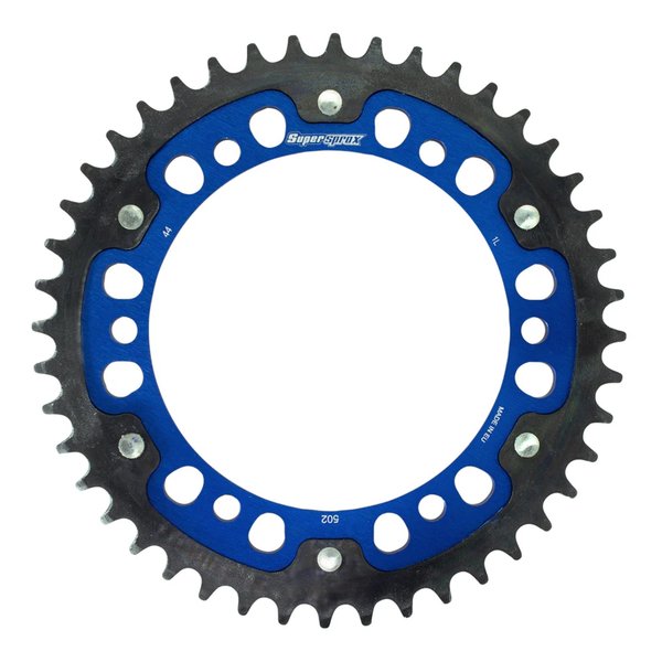 【10日は24時間限定クーポン配布】Supersprox スーパースプロックス SPX REAR STEALTH 502-44T BLU RST-50244-BLU (2534556) 代引不可 送料無料