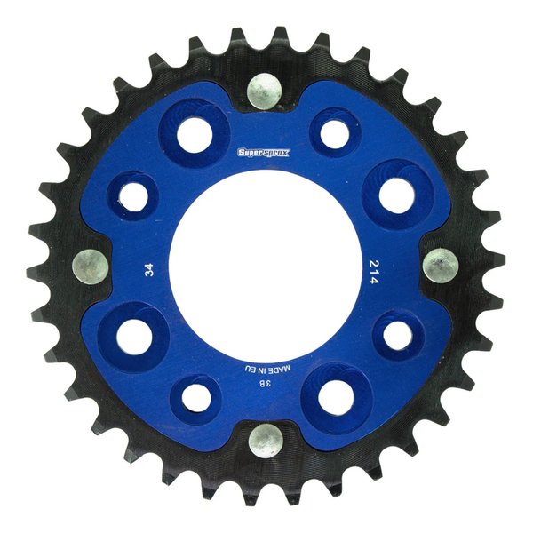 【10日は24時間限定クーポン配布】Supersprox スーパースプロックス SPX REAR STEALTH 214-34T BLU RST-21434-BLU (2534436) 代引不可 送料無料