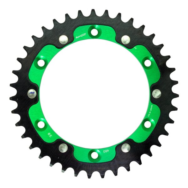 【20日は24時間限定クーポン配布】Supersprox スーパースプロックス SPX REAR STEALTH 460-39T GRN RST-46039-GRN (2534470) 代引不可 送料無料