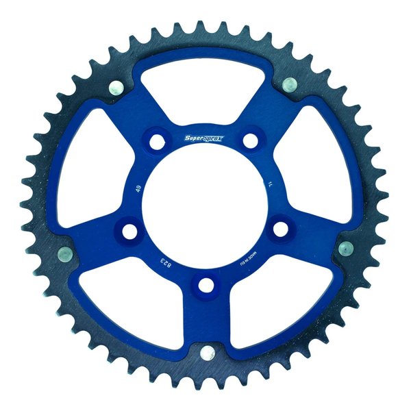 【15日は24時間限定クーポン配布】Supersprox スーパースプロックス SPX REAR STEALTH 823-49T BLU RST-82349-BLU (2534572) 代引不可 送料無料