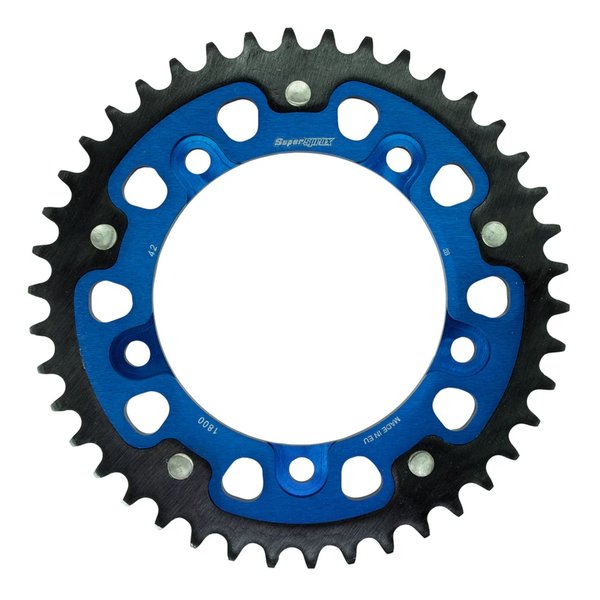 【10日は24時間限定クーポン配布】Supersprox スーパースプロックス SPX REAR STEALTH 1800-42T BLU RST-180042-BLU (2534412) 代引不可 送料無料