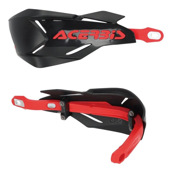 【15日は24時間限定クーポン配布】ACERBIS アチェルビス AC X-FACTORYハンドガード BK/RD AC-22397BK/RD (2644651) 代引不可 送料無料
