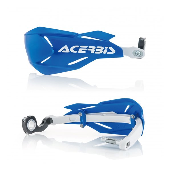 【25日は24時間限定クーポン配布】ACERBIS アチェルビスAC X-FACTORYハンドガード BL/WH AC-22397BL/WH(2644654)代引不可 送料無料|KLAXON