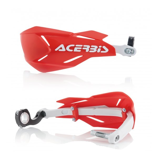 【25日は24時間限定クーポン配布】ACERBIS アチェルビスAC X-FACTORYハンドガード RD/WH AC-22397RD/WH(2644660)代引不可 送料無料｜KLAXON