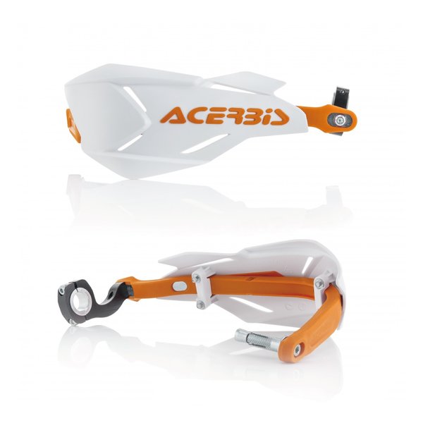 【25日は24時間限定クーポン配布】ACERBIS アチェルビスAC X-FACTORYハンドガード WH/OR AC-22397WH/OR(2644663)代引不可 送料無料|KLAXON