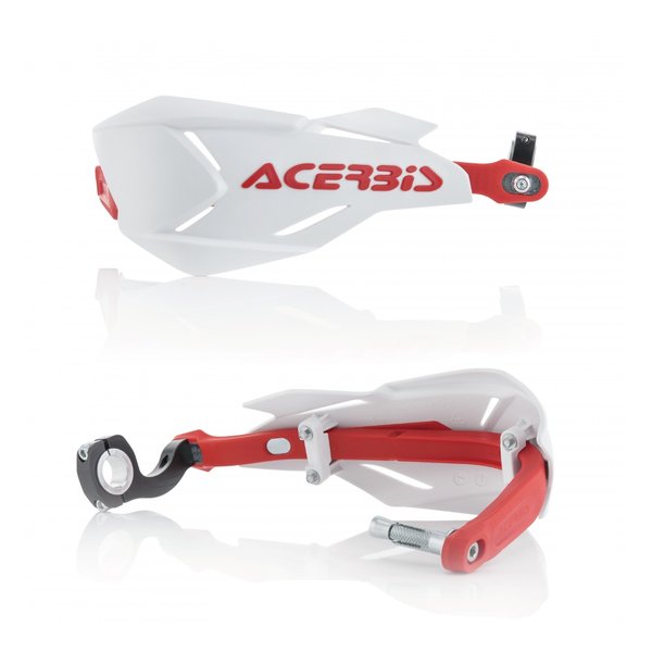 【25日は24時間限定クーポン配布】ACERBIS アチェルビスAC X-FACTORYハンドガード WH/RD AC-22397WH/RD(2644664)代引不可 送料無料|KLAXON