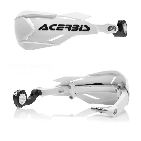 【25日は24時間限定クーポン配布】ACERBIS アチェルビスAC X-FACTORYハンドガード WH/WH AC-22397WH/WH(2644665)代引不可 送料無料|KLAXON