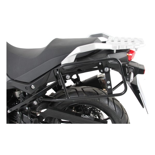 【20日は24時間限定クーポン配布】HEPCO&BECKER(ヘプコアンドベッカー)サイドキャリア Lock-it ブラック V-Strom650/XT 17-23 65035340001(2631348)代引不可 送料無料|KLAXON
