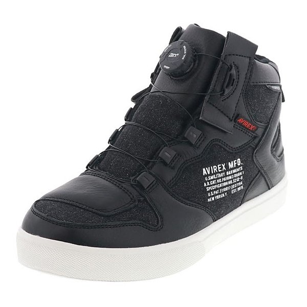 【25日は24時間限定クーポン配布】AVIREX アビレックスAVIREX AV2279 DICTATOR MC DENIM BK 7 25.0 AV-2279-BK-07(2658980)送料無料｜KLAXON