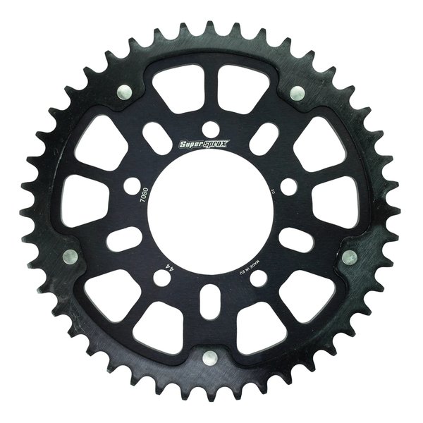【25日は24時間限定クーポン配布】Supersprox スーパースプロックスSPX REAR STEALTH 7090-44T BLK RST-7090:44-BLK(2587496)代引不可 送料無料|KLAXON