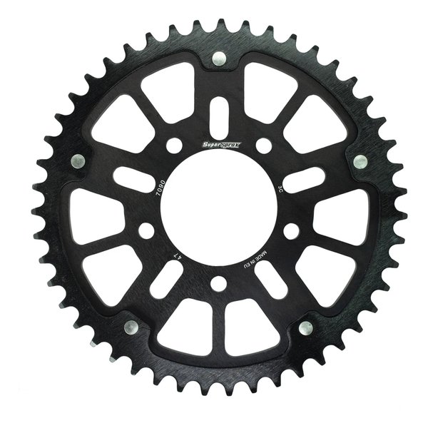 【15日は24時間限定クーポン配布】Supersprox スーパースプロックス SPX REAR STEALTH 7090-47T BLK RST-7090:47-BLK (2587499) 代引不可 送料無料