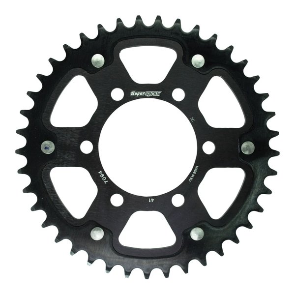 【25日は24時間限定クーポン配布】Supersprox スーパースプロックスSPX REAR STEALTH 7094-41T BLK RST-7094:41-BLK(2587523)代引不可 送料無料｜KLAXON