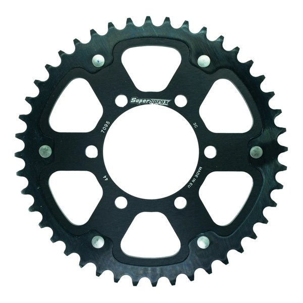 【25日は24時間限定クーポン配布】Supersprox スーパースプロックスSPX REAR STEALTH 7095-44T BLK RST-7095:44-BLK(2587536)代引不可 送料無料|KLAXON