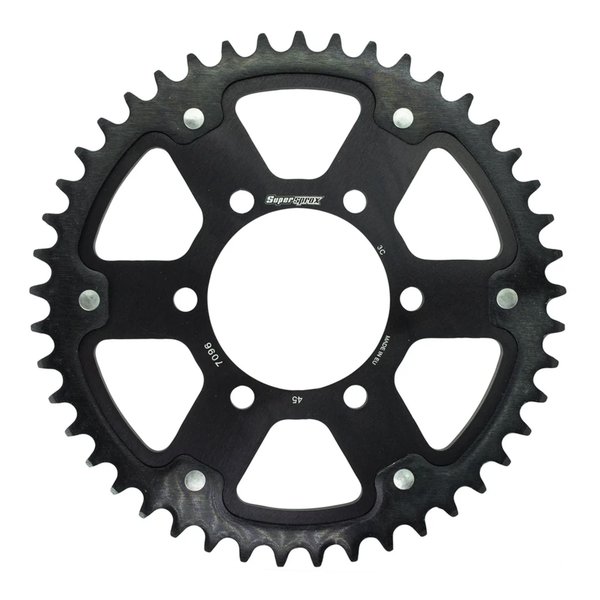 【25日は24時間限定クーポン配布】Supersprox スーパースプロックスSPX REAR STEALTH 7096-45T BLK RST-7096:45-BLK(2587547)代引不可 送料無料｜KLAXON