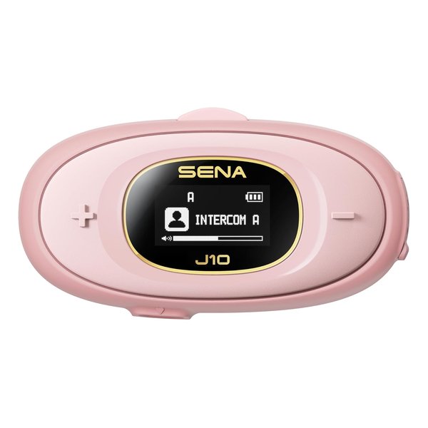 【15日は24時間限定クーポン配布】SENA セナ HD スピーカー付き 4-WAY Bluetooth インターコム Pink J10-02 (2667161) 代引不可 送料無料