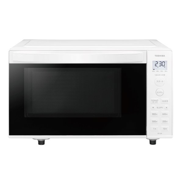 【25日は24時間限定クーポン配布】TOSHIBA 東芝単機能レンジ フラットタイプ/縦開き/17L/ホワイト ER-S6B W(2668585)送料無料｜KLAXON