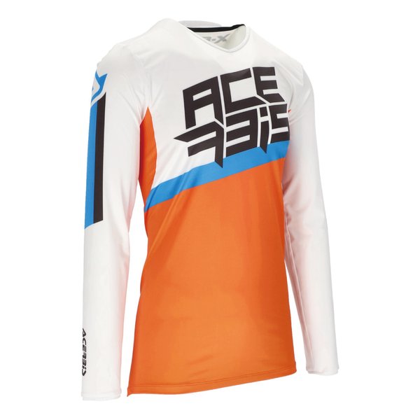 【10日は24時間限定クーポン配布】ACERBIS アチェルビス X-FLEX FOURジャージ オレンジ/ホワイト Ｍサイズ AC-25036OR/WH2 (2645291) 代引不可 送料無料