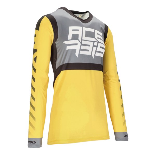 【10日は24時間限定クーポン配布】ACERBIS アチェルビス MX X-FLEX FIVEジャージ イエロー/グレー Ｍサイズ AC-25037YL/GY2 (2645303) 代引不可 送料無料