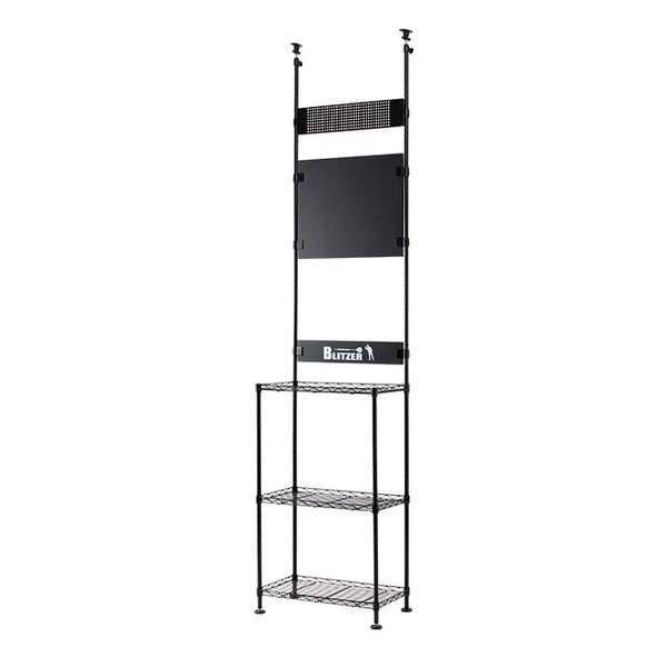【10日は24時間限定クーポン配布】BLITZER（ブリッツァー） モニターダーツスタンド W61×L D 36×H217～263cm/ブラック BSD27-BK (2673465) 代引不可
