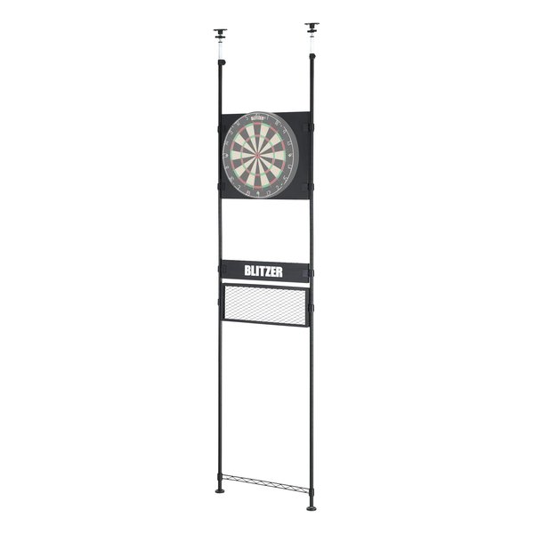 【10日は24時間限定クーポン配布】BLITZER（ブリッツァー） ハードダーツスタンド W61×L D 5×H217～313cm/ブラック BSD30-BK (2673467) 代引不可