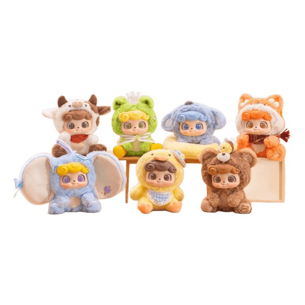 【20日は24時間限定クーポン配布】jotoys（ジョトイズ） QKID 動物幼稚園シリーズ ブラインドボックス 6個入りBOX 53143 (2669615) 代引不可 送料無料