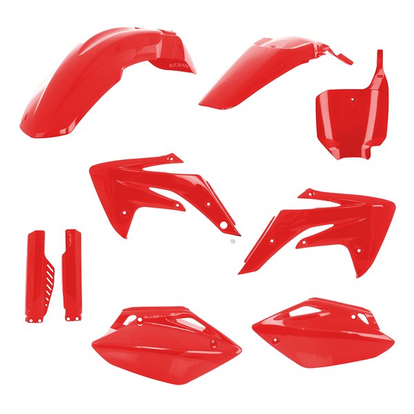 【15日は24時間限定クーポン配布】ACERBIS アチェルビス PLASTICフルキット CRF150R 07-24 レッド AC-25331RD (2645370) 代引不可 送料無料