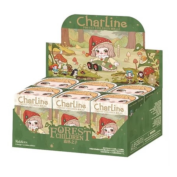 【20日は24時間限定クーポン配布】ROBOTIME（ロボタイム） CharLine 森の子 BOX 6個入 XAXX (2669826) 代引不可 送料無料