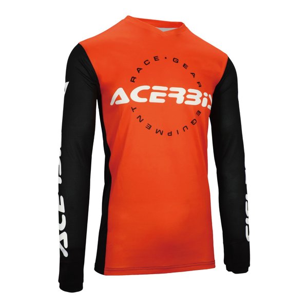 【10日は24時間限定クーポン配布】ACERBIS アチェルビス J-TRACK INCジャージ オレンジ/ブラック Ｍサイズ AC-26040OR/BK2 (2645586) 代引不可 送料無料