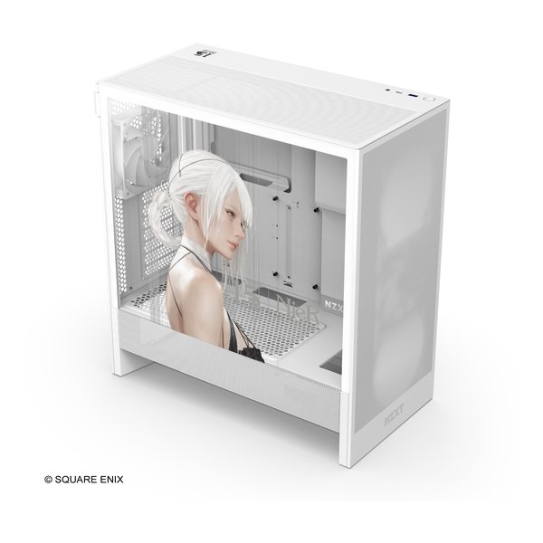【25日は24時間限定クーポン配布】NZXT エヌズィーエックスティーH5 Flow NieR SQUARE ENIX 15th Anniversary Edition CC-H52FW-SB(2674618)送料無料｜KLAXON