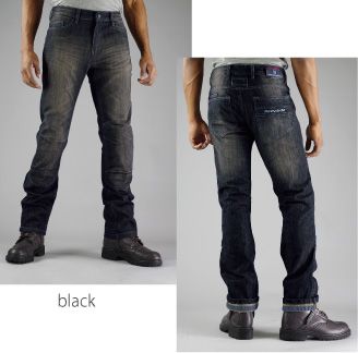 【10日は24時間限定クーポン配布】KOMINE コミネ WJ-732R JEANS-BLK BLK 3XL 07-732/BK/3XL/38 (2399120) 代引不可 送料無料