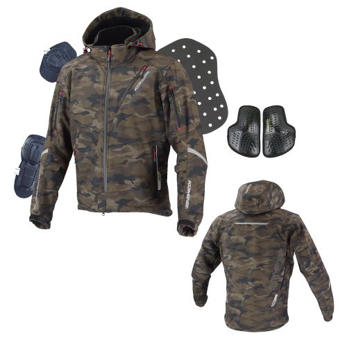 【10日は24時間限定クーポン配布】 JK-579 P SOFTS WPARKA camoflouge L 07-579/カモL (2417541) 代引不可 送料無料