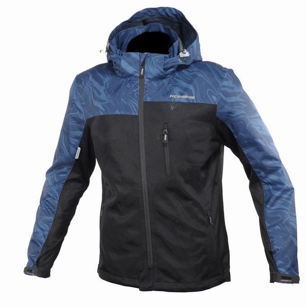 【20日は24時間限定クーポン配布】KOMINE コミネ プロテクトメッシュパーカ-TEN NavyMarble / Mサイズ JK114NVMARBLEM (2492914) 代引不可 送料無料