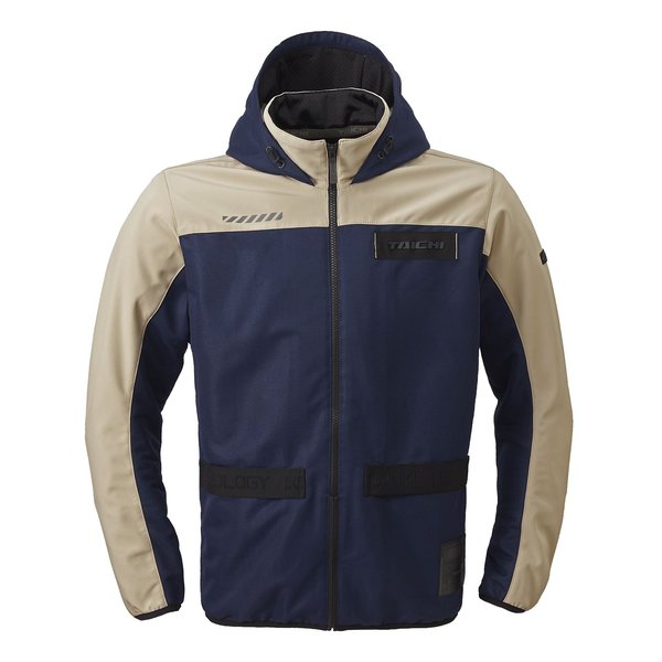 【25日は24時間限定クーポン配布】RS TAICHI アールエスタイチエアーフリップ パーカ BEIGE/NAVY M RSJ334BE/NVM(2674693)送料無料|KLAXON