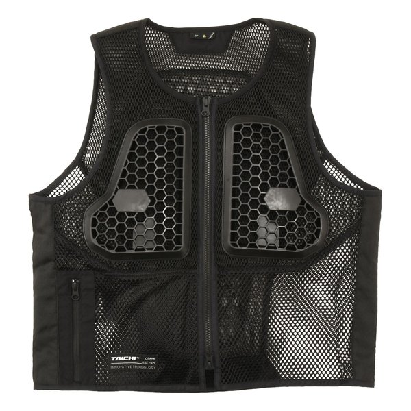 【25日は24時間限定クーポン配布】RS TAICHI アールエスタイチヘリンクス プロテクションベスト BLACK XL TRV100BKXL(2674943)送料無料｜KLAXON