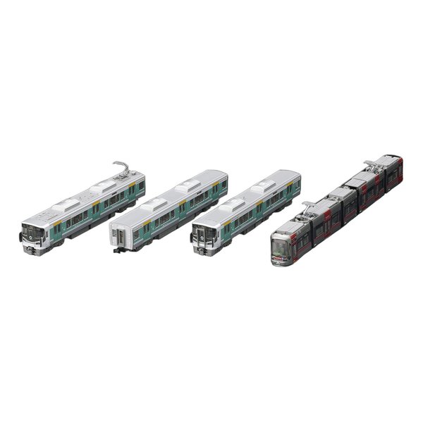 【10日は24時間限定クーポン配布】TOMYTEC（トミーテック） 特別企画品 JR 227系近郊電車・広島電鉄5100形（ラッピングコラボトレイン）セット 97957 (2670119) 代引不可 送料無料