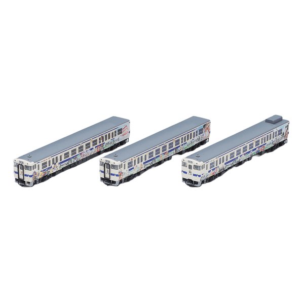 【25日は24時間限定クーポン配布】TOMYTEC（トミーテック）JR キハ47-8000形ディーゼルカー ロマンシング佐賀ラッピング セットA 3両 98537(2670146)代引不可 送料無料｜KLAXON