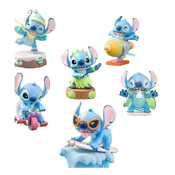 【10日は24時間限定クーポン配布】TOP TOY（トップトイ） ディズニー スティッチわくわくコレクションフィギュア BOX6個 44058 (2670227) 代引不可 送料無料