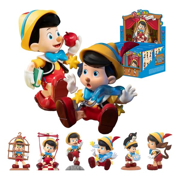 【15日は24時間限定クーポン配布】TOP TOY（トップトイ） ピノキオ成長日記 フィギュアブラインドボックス BOX 6個 45221 (2670232) 代引不可 送料無料