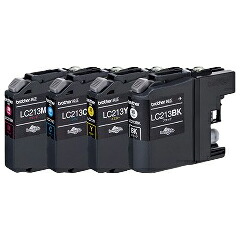 【15日は24時間限定クーポン配布】brother ブラザー インクカートリッジ 4色パック LC213-4PK (2375382) 代引不可 送料無料