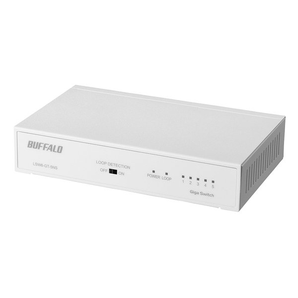 楽天市場】【エントリーで5倍!!】BUFFALO バッファロー5ポートスイッチHUB LSW4-TX-5EPL/WHD ホワイト(2398338) :  e-zoa 楽天市場 SHOP