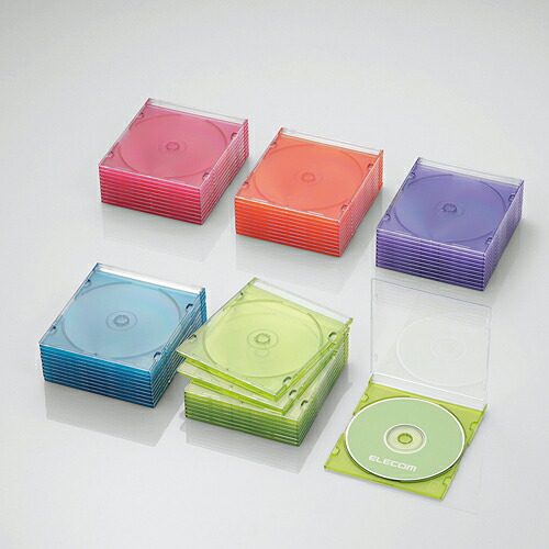 楽天市場 Elecom エレコムblu Ray Dvd Cdプラケース Ccdjscs50aso 235 E Zoa 楽天市場 Shop