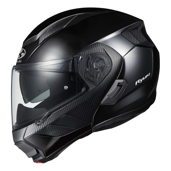 【15日は24時間限定クーポン配布】OGK オージーケー システムヘルメット RYUKI ブラックメタリック M RYUKIブラックメタリック M (2552859) 代引不可 送料無料