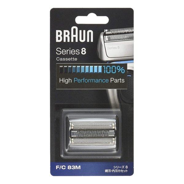 楽天市場】ブラウン 替刃 83M BRAUN 純正品 シリーズ8 網刃・内