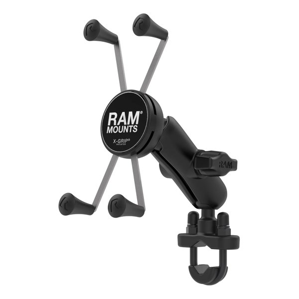 【25日は24時間限定クーポン配布】RAM MOUNTS ラムマウントXグリップ&U字ハンドルバークランプ RAM-B-149Z-UN10U(2473642)代引不可 送料無料|e-zoa SHOP