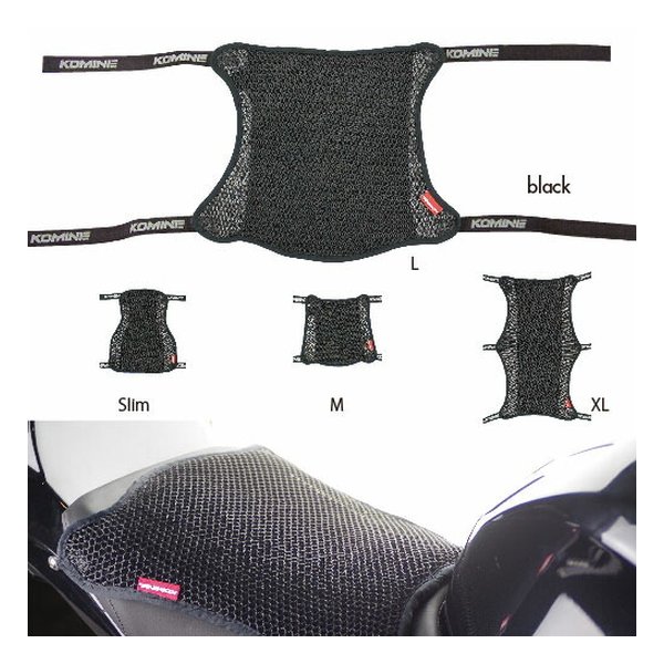 楽天市場】KOMINE コミネ3Dメッシュシートカバー2L AK-109 3D AIR M-SEAT COVER A/S BLK Lサイズ 09-109/BK/L(2349773)代引不可  : e-zoa 楽天市場 SHOP