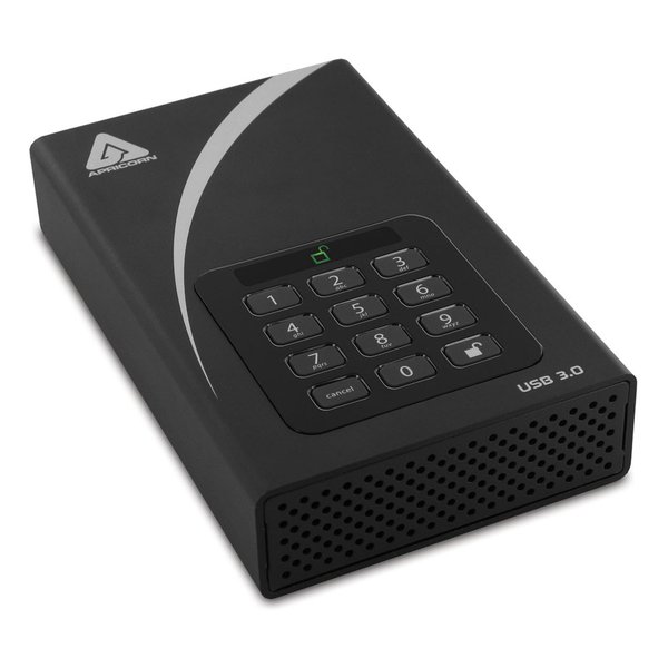 【20日は24時間限定クーポン配布】Apricorn アプリコーン 外付けHDD Aegis Padlock DT - USB 3.0 Desktop Drive ADT-3PL256-16TB R2 ADT-3PL256-16TB R2 (2573515) 代引不可 送料無料