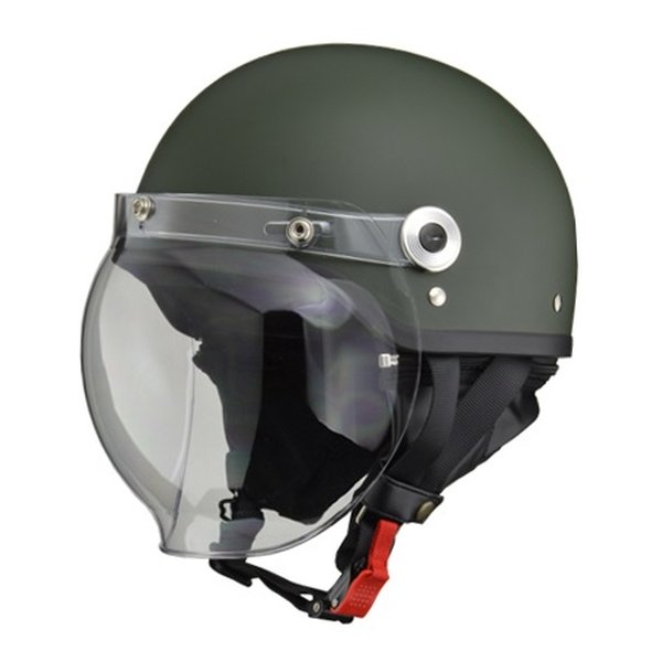 【20日は24時間限定クーポン配布】LEAD工業 リードコウギョウ CROSS CR-760 ハーフヘルメット マットグリーン CROSS CR-760 ハーフヘルメット マットグリーン (2454141) 送料無料