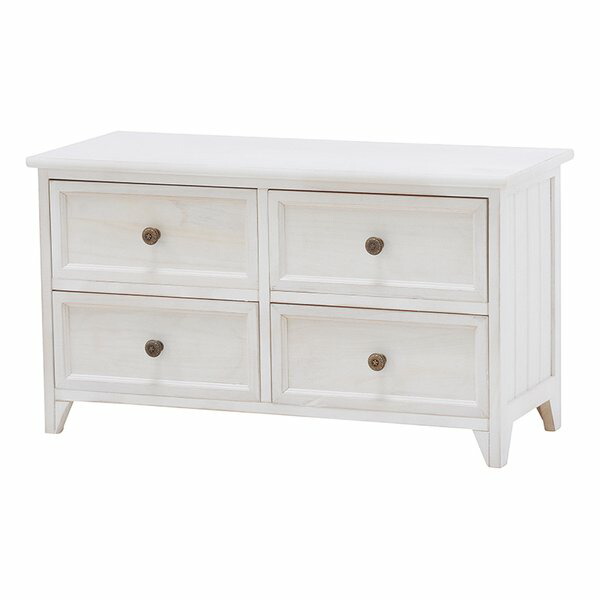 【楽天市場】萩原 ハギハラチェスト シャビーウッドファニチャー ローチェスト アンティークホワイト MCH5378AW(2518862)代引