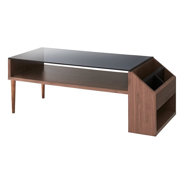 【10日は24時間限定クーポン配布】東谷 アズマヤ センターテーブル ブラウン W105×D45×H38 ALM-16WAL (2559718) 代引不可